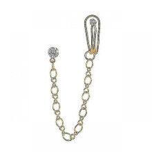 (M66991) One Piece Bohemian Chain Non-piercing Ear Clip Earrings For Women Men Simple Fake Cartilage Ear Cuff Jewelry Clip D'oreille Tw