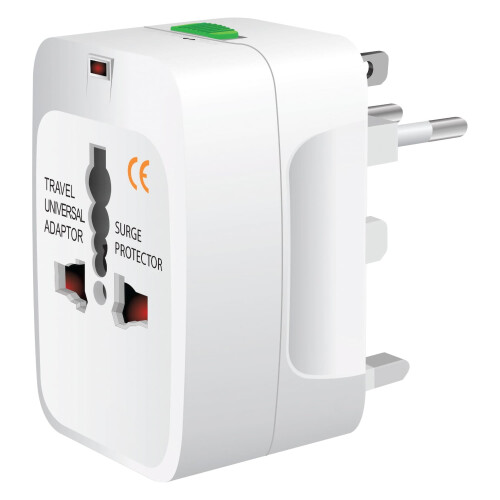 Tragbarer weltweiter Universal-Netzadapter Reisestecker