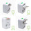 Tragbarer weltweiter Universal-Netzadapter Reisestecker 3