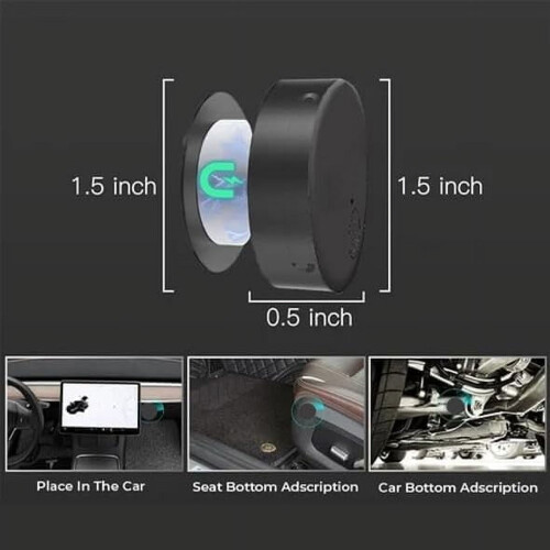 2 Stück Anti-Verlust-Ortungsgerät GPS Tracker 2
