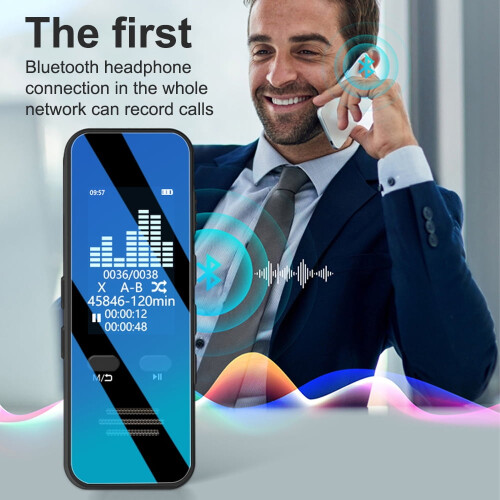 Digitaler Sprachrekorder mit Bluetooth Diktiergerät 2