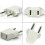 Adapter Amerikanisch-Europa 6 Stück Stecker 2