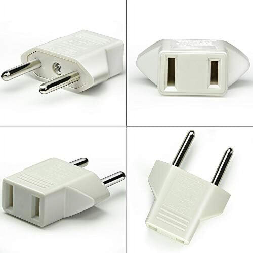 Adapter Amerikanisch-Europa 6 Stück Stecker 1