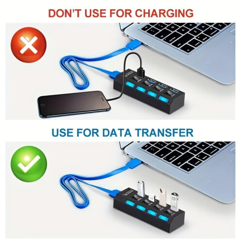USB 2.0 4-Port-Hub USB Hub 1