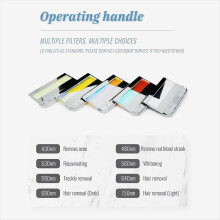 Household Appliances IPL Hair Removal Tattoo Cleaning Anti-Aging Skin Care Instrument OPT, Filter