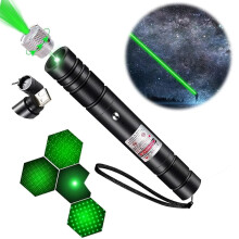 Grüner Laserpointer mit großer Reichweite Laser-Taschenlampe