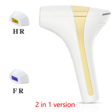 New Laser Hair Removal Laser Epilator Permanent IPL Painless, White HR FR