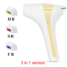 New Laser Hair Removal Laser Epilator Permanent IPL Painless, White HR SR FR