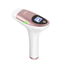 Depiladora laser hair removal device with 500,000 shots for bikini line, body and face, pink,
