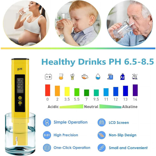 PH Meter mit LCD Anzeige PH Messgerät 1