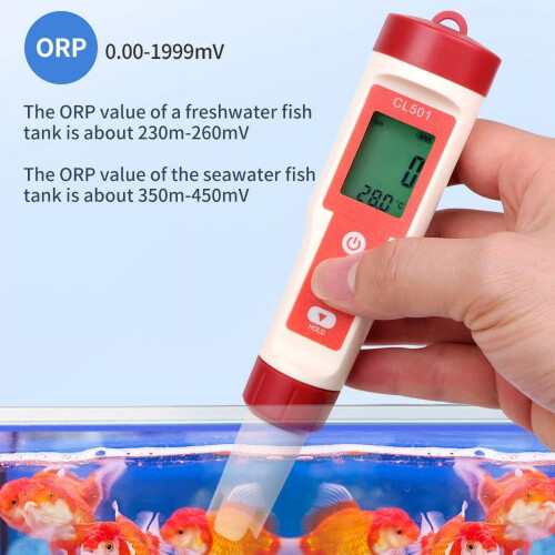 Digitaler pH- und Chlor-Tester PH Messgerät 2