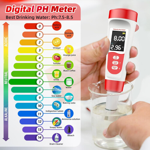 0,01 Hochpräziser pH Tester PH Messgerät 2