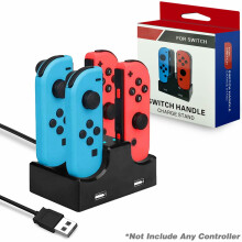 4-in-1 Joycon Controller-Ladegerät Ladestation für switcth