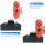 4-in-1 Joycon Controller-Ladegerät Ladestation für switcth 3