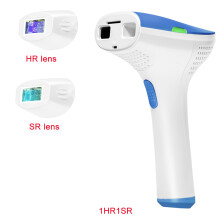 Depiladora Laser Hair Removal Device with 500,000 Shots Bikini Body Face, Blue 1HR1SR