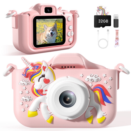 Cartoon Einhorn Kamera Kinderkamera