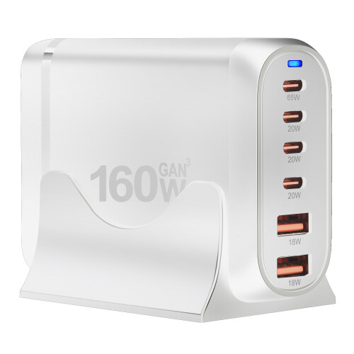 160-W-USB-C-Hub mit mehreren Anschlüssen Ladegerät