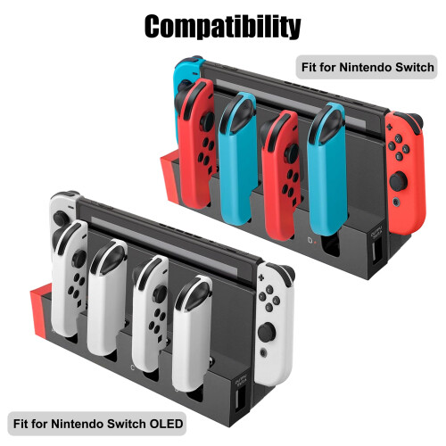 Ladestation Fit Joy-Con Controller Switch-Zubehör 1