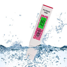 PH-Meter, 4-in-1 TDS EC Temperatur PH-Tester, Wasserqualitätstester mit Hintergrundbeleuchtung, hohe Präzision