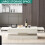 (2 Drawers) High Gloss LED Coffee Table Wooden 2 Drawers 5