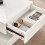 (2 Drawers) High Gloss LED Coffee Table Wooden 2 Drawers 8