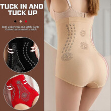 (XL, Complexion) High Waist Shapewear Panties Seamless Women's Panties Hip Lift Slimming Panties Tw