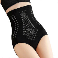 (XXL, Black) High Waist Shapewear Panties Seamless Women's Panties Hip Lift Slimming Panties Tw