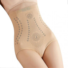 (XL, Skin color) High Waist Shapewear Panties Seamless Women's Panties Hip Lift Slimming Panties Tw