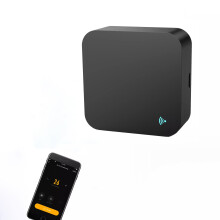 (1 pc, Round) Smart WIFI IR Remote Control Universal Infrared Wireless Remote Controller for TV DVD AUD AC Work with Alexa Google Home