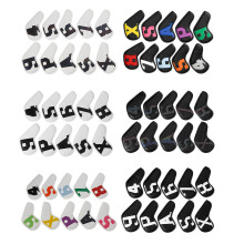 (#D) 10pcs PU Leather Cover For Golf Clubs Iron Head Protector Set