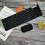 (Pink) Quiet Full Size Wireless Keyboard And Mouse Set For Windows Computer Pc TW 4