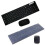 (Black) Quiet Full Size Wireless Keyboard And Mouse Set For Windows Computer Pc TW 2