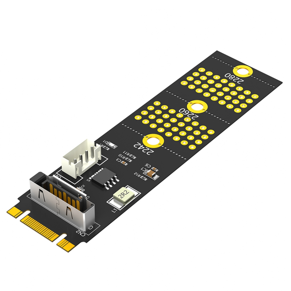 Photos - Cable (video, audio, USB) NGFF Key B+M /B to 2.5Inch Adapter(M.2)