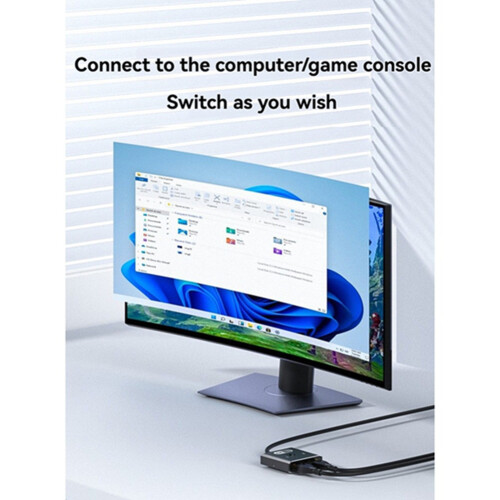 2 in 1 2.0 Switch 4K@60Hz Manual 2