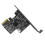 Add on Cards PCI Express X2 to Type-E + Type-C Expansion Card 2