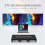 DVI Splitter 1X2 Switch Switcher Extender Adapter 8