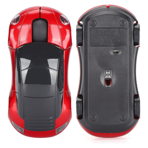 Wireless Mouse Car with USB Receiver Mause for PC Office 2