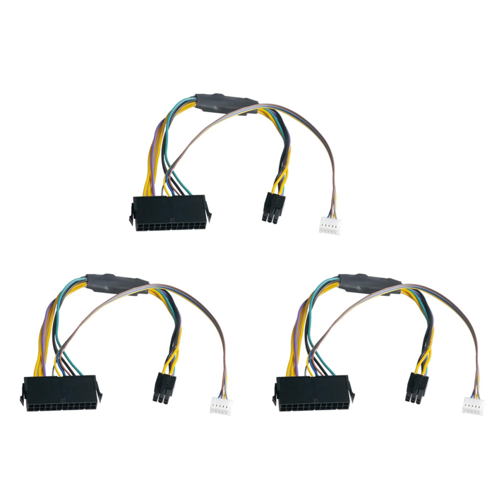 Atx Main 24Pin Female To 6Pin Male Pci-E Psu Power Adapter 4851857754754