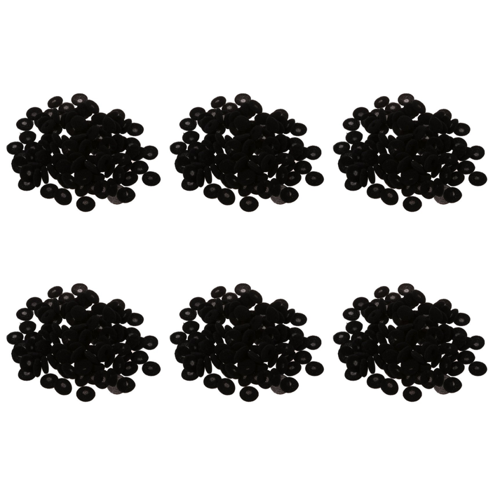 100 Pcs Sponge Earbud Headphone Cap Ear Pads Cover Replacement Black 4851857754860