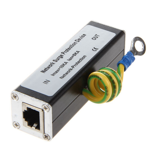 RJ45 Plug Ethernet Network Surge Arrester 100MHz 2