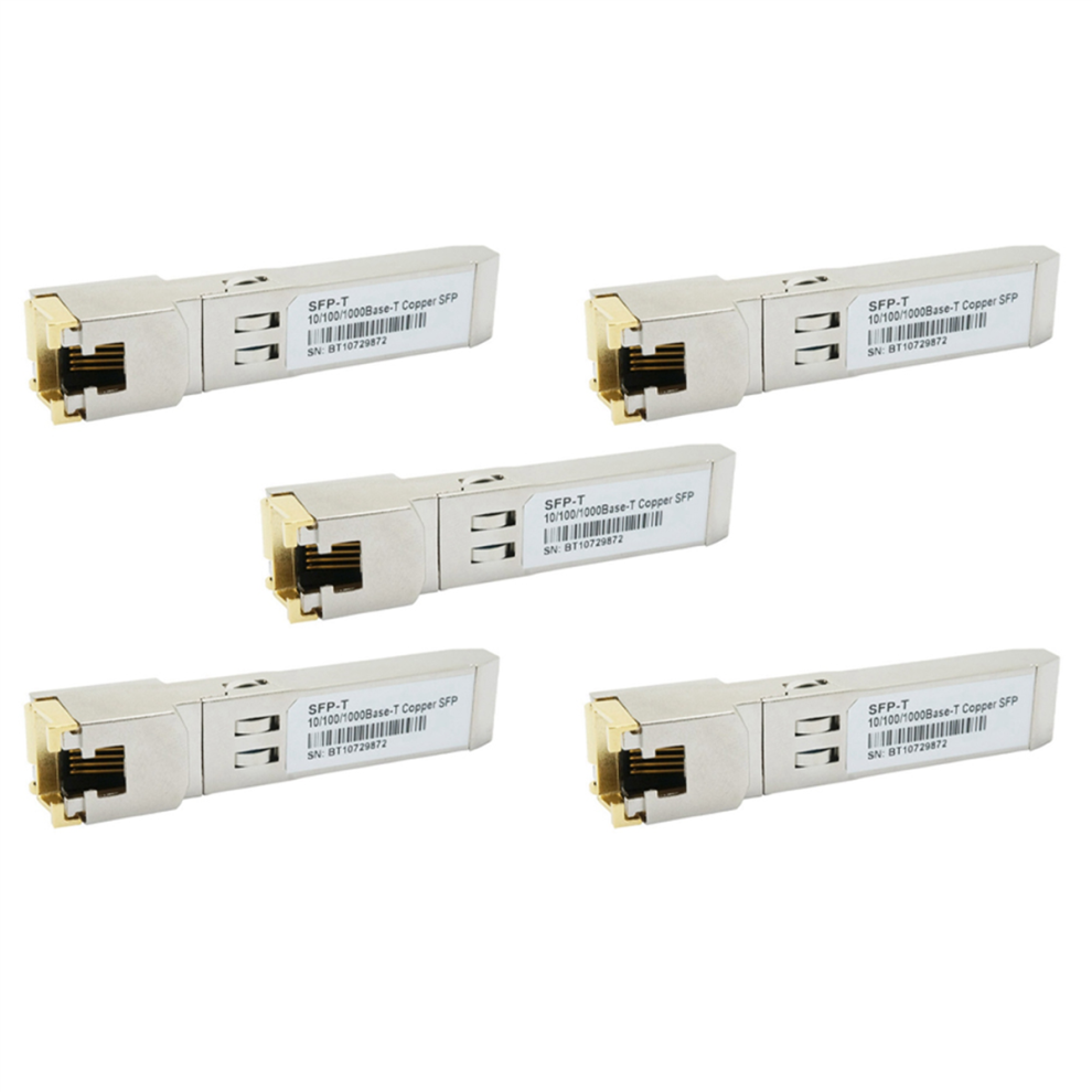 Gigabit Rj45 Sfp Module 10/100/1000Mbps Copper Transceiver 4851857759902