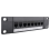 8 Port Straight-Through CAT6 Patch Panel RJ45 Network Cable Adapter 6