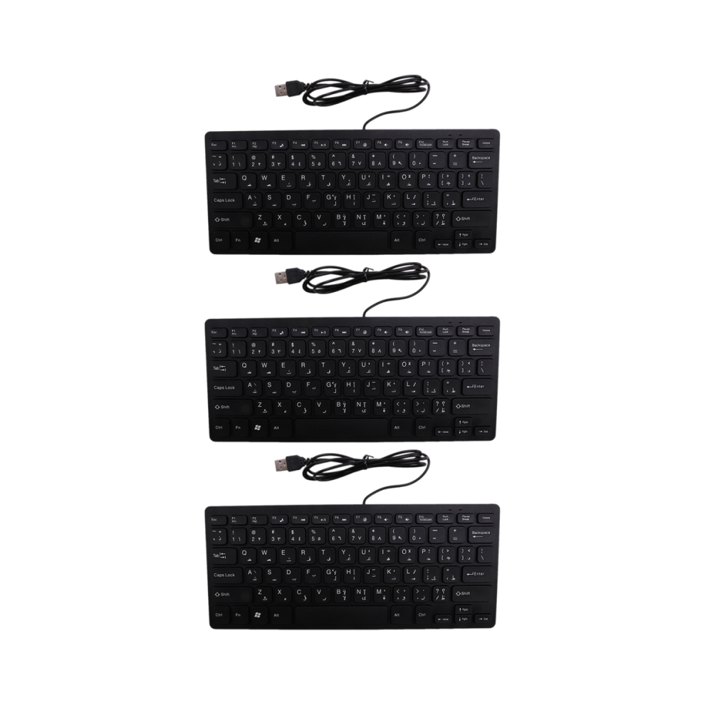 Quality Wired Usb Arabic/English Bilingual Keyboard For Tablet 4851857762575