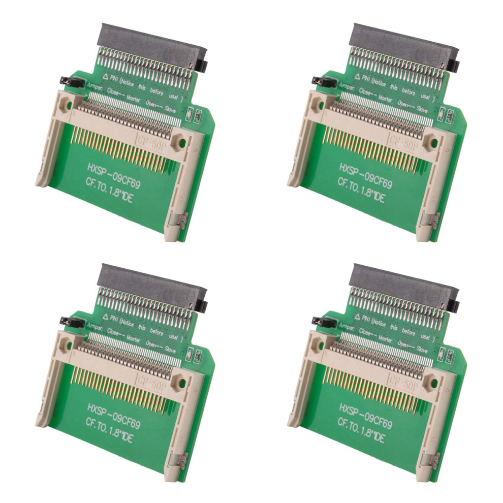 Merory Card Compact Flash To 50Pin 1.8" Ide Hard Drive Ssd Adapter 4851857762582