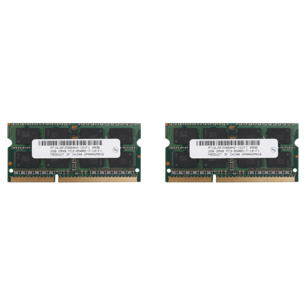 Ddr3 2Gb Laptop Memory Ram 2Rx8 Pc3-8500S 1066Mhz 204Pin 1.5V Ram 4851857763190