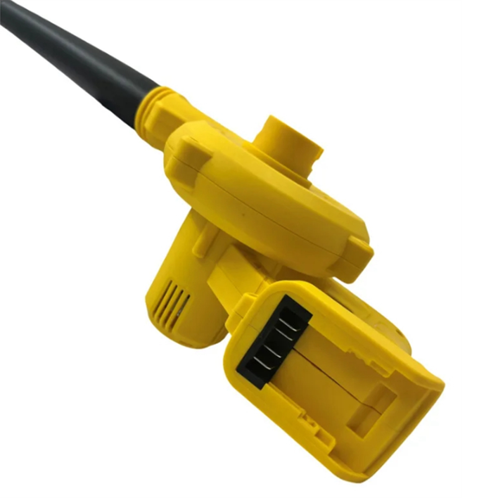 Melitt Yellow For 18V 20V Battery Lithium Hair Dryer Dust Collector Blower,A