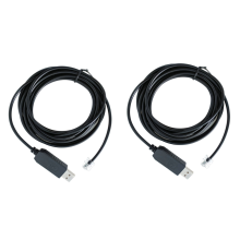 2X USB To Rj11 Rj12 6P4C Adapter Serial Control Cable EQMOD,1.8M