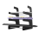 Mechanical Keyboard Holder Display Stand Shelf Black 6