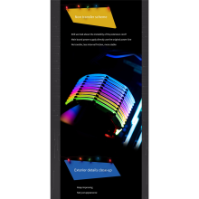 PSU Extension Cable RGB Trunking Cover Rainbow Bridge