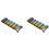 PSU Extension Cable RGB Trunking Cover Rainbow Bridge 9